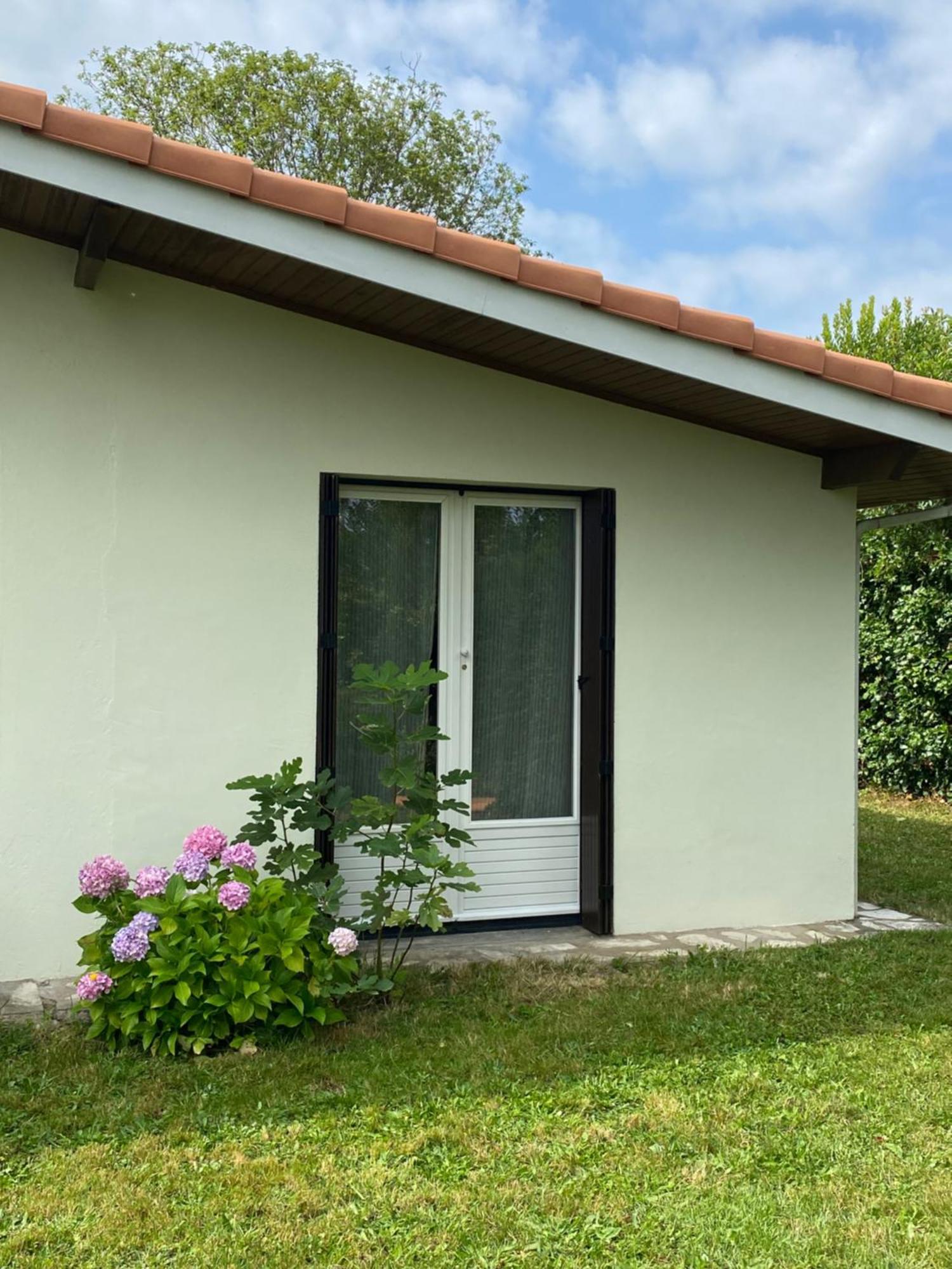 Appartement Avec Jardin Le Porge Exterior foto