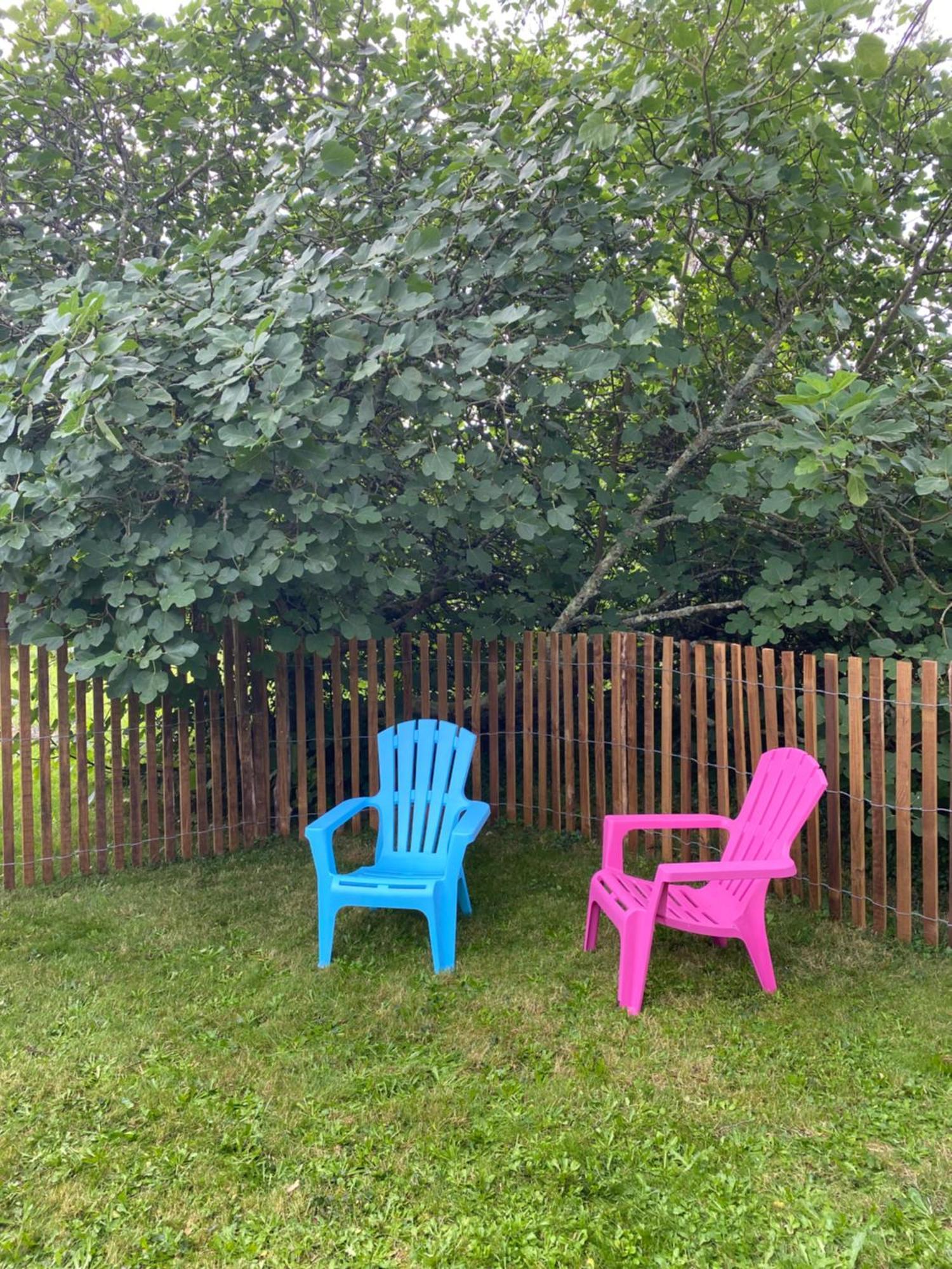 Appartement Avec Jardin Le Porge Exterior foto