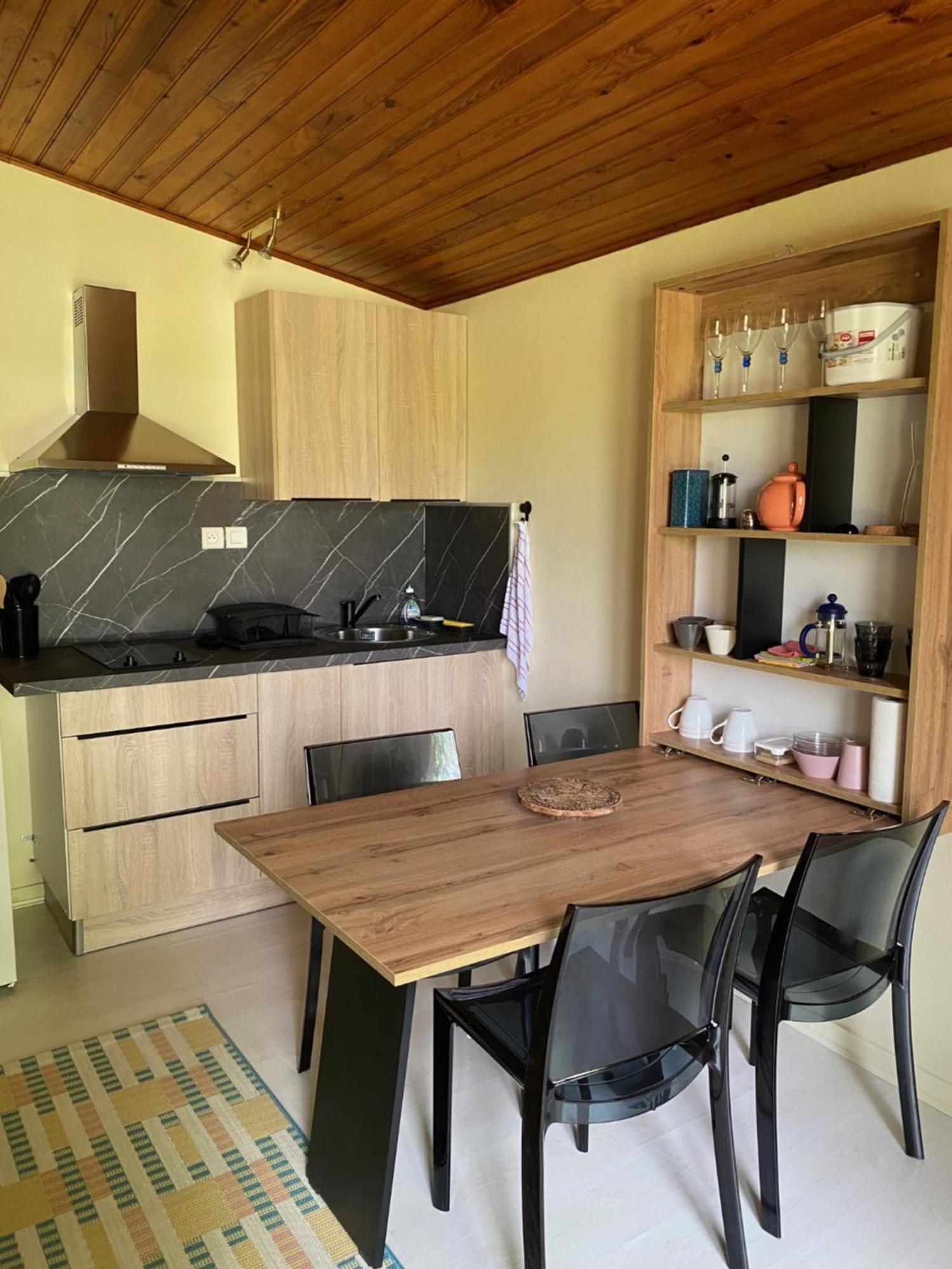 Appartement Avec Jardin Le Porge Exterior foto