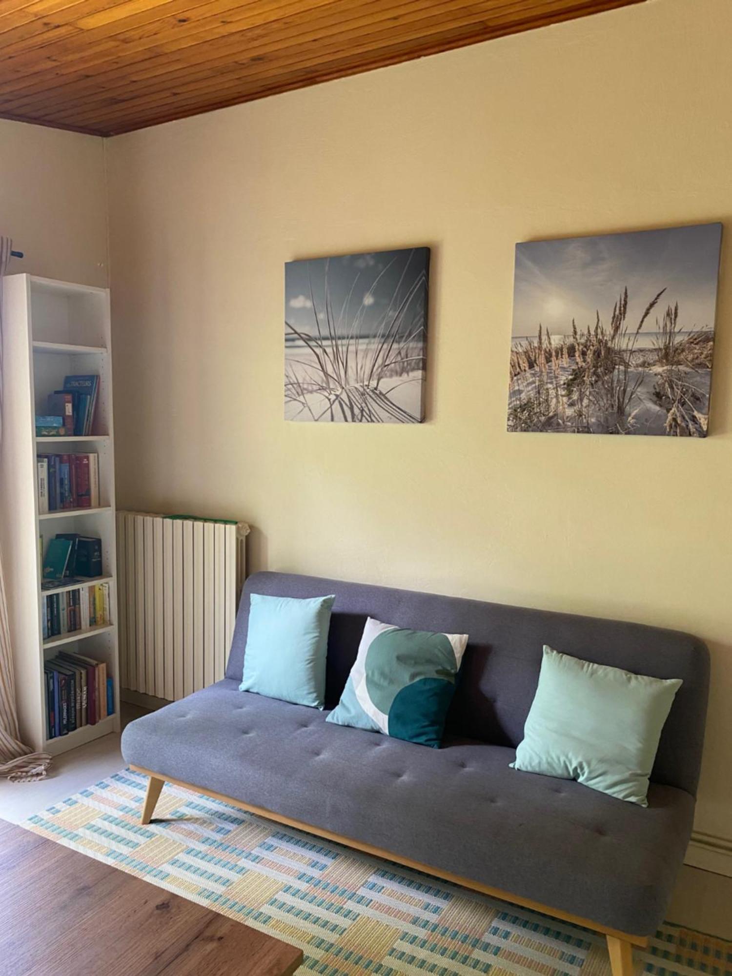 Appartement Avec Jardin Le Porge Exterior foto