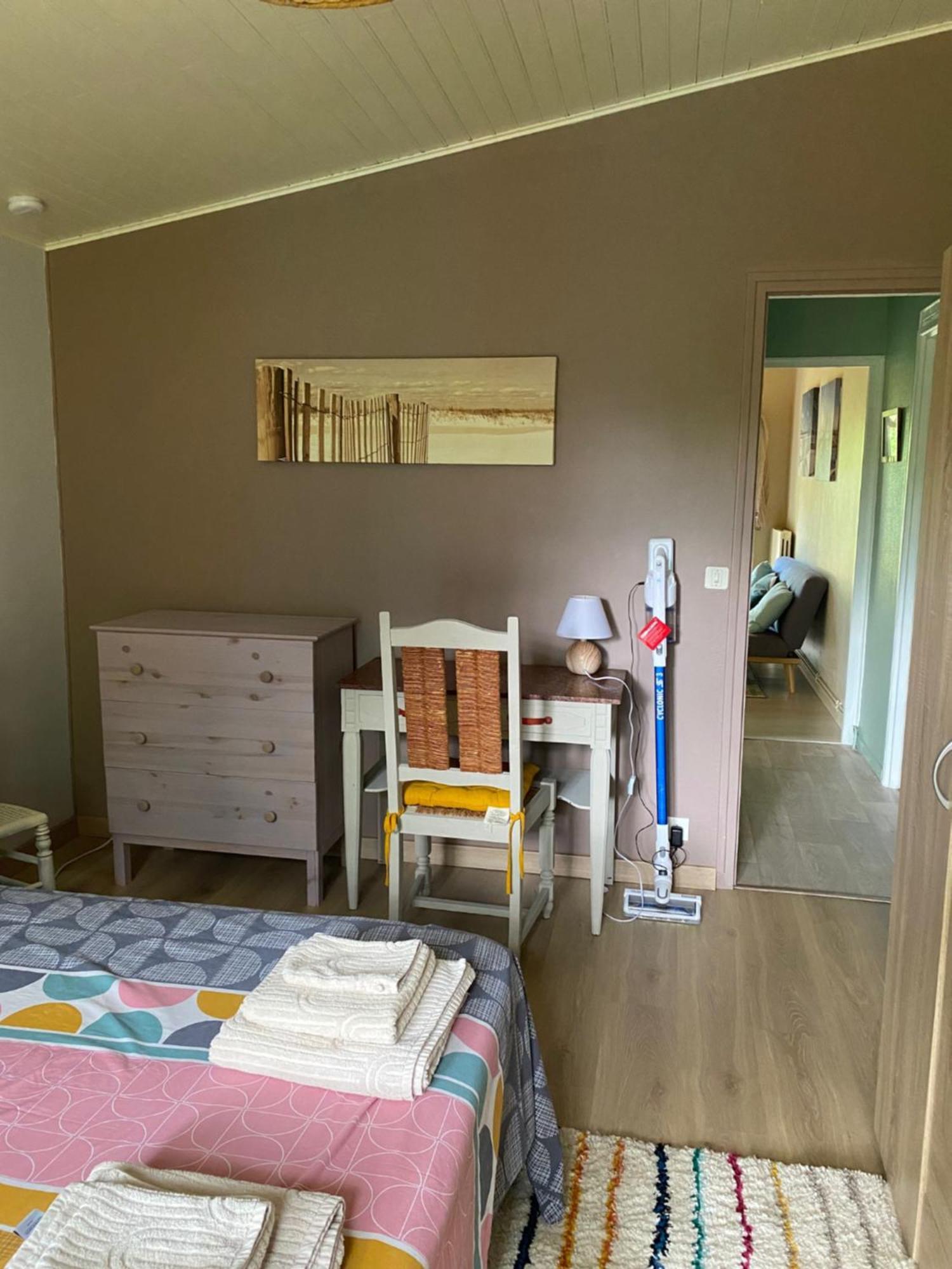 Appartement Avec Jardin Le Porge Exterior foto